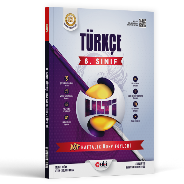 ULTİ 08.SINIF HF.ÖDEV FÖY (HÖF) TÜRKÇE - 2025-26